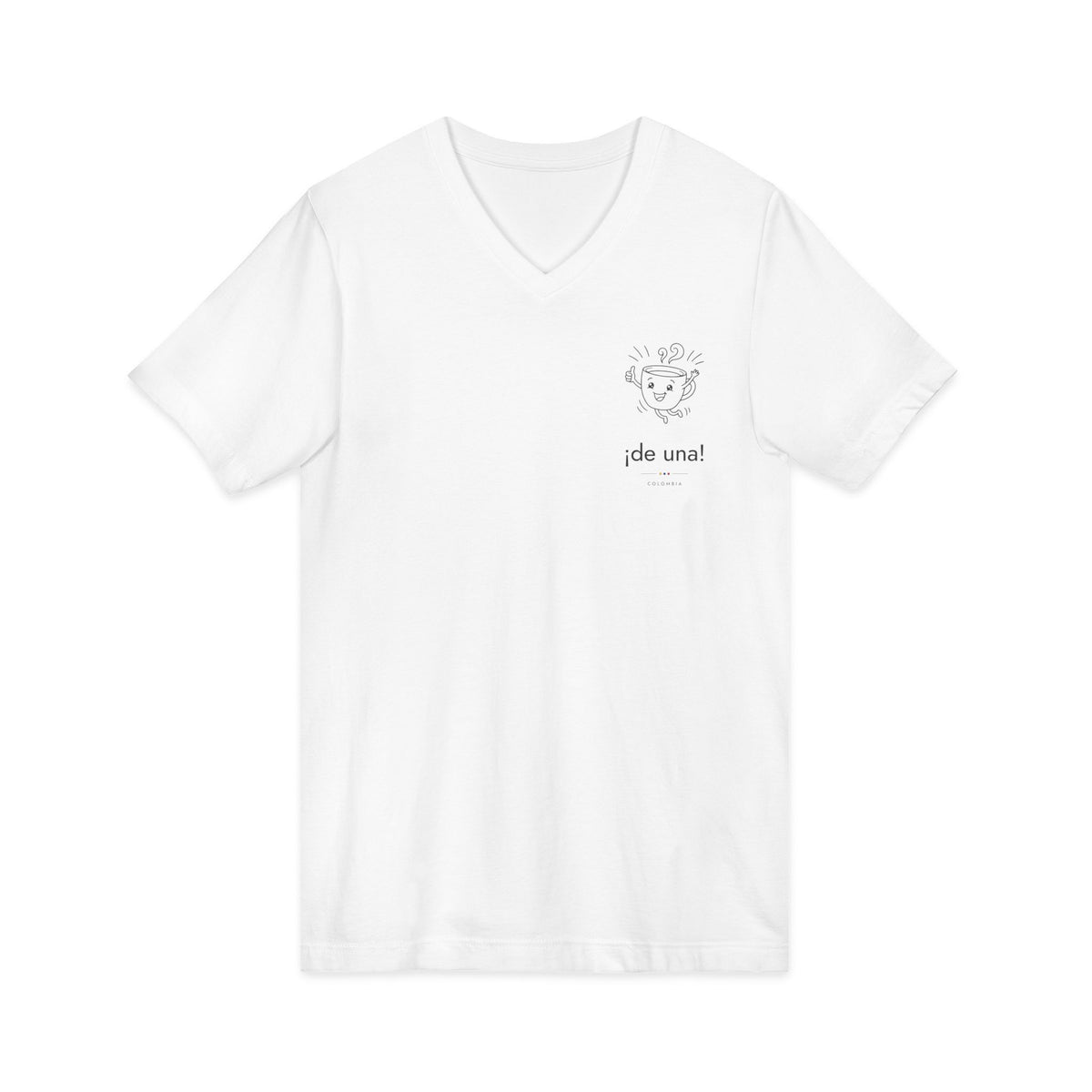 ¡de una! | Camiseta cuello V Colombia