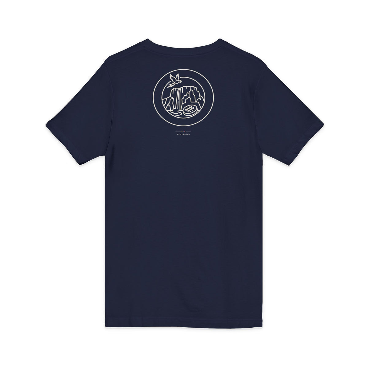 chambeando para salir adelante | Camiseta cuello V Venezuela