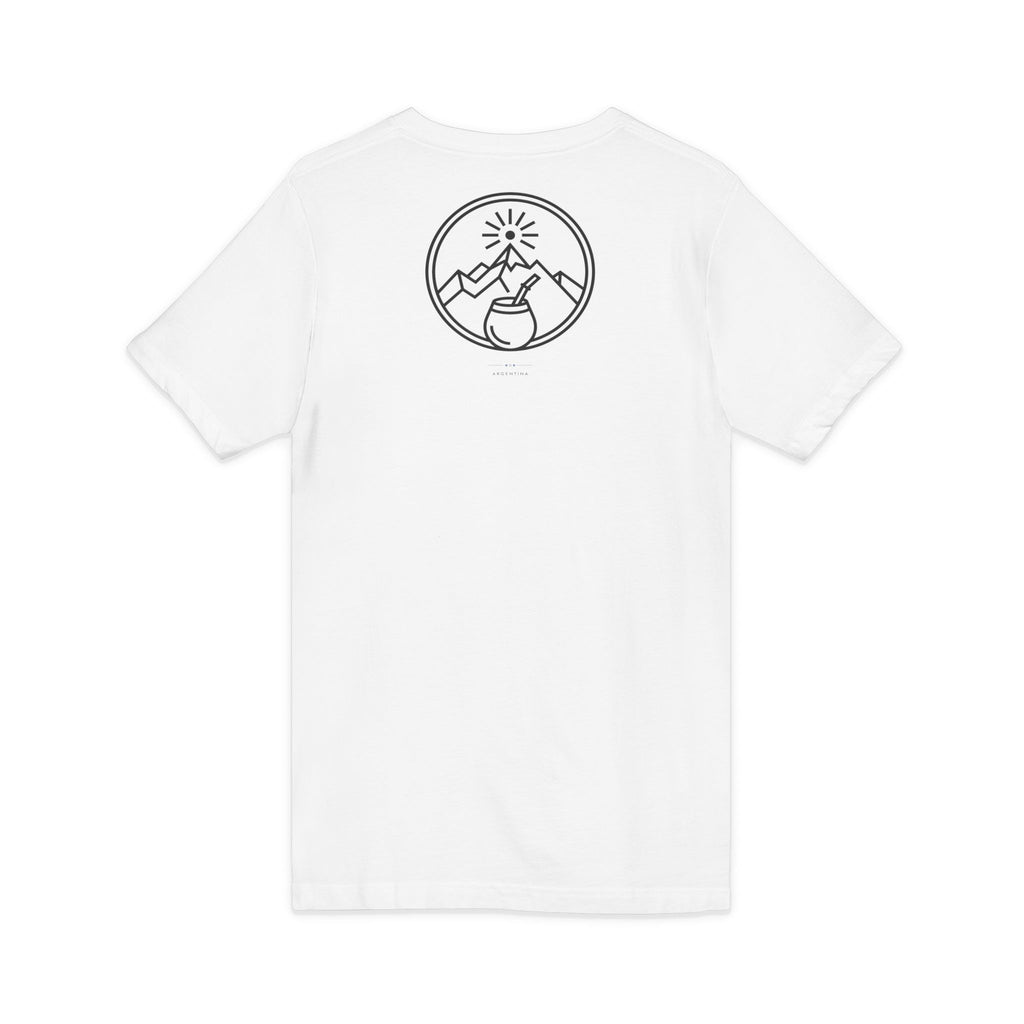 laburando para salir adelante | Camiseta cuello V Argentina
