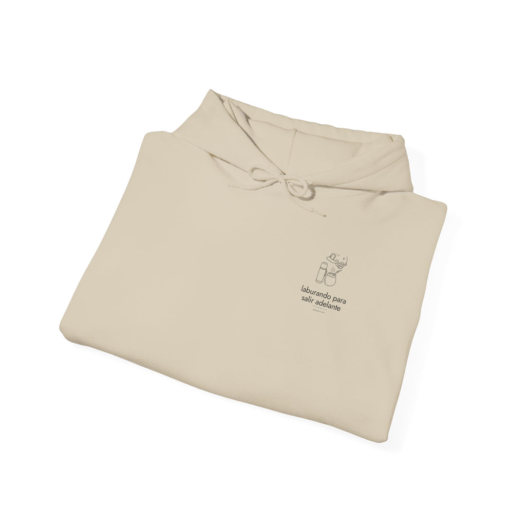 laburando para salir adelante | Sudadera Argentina