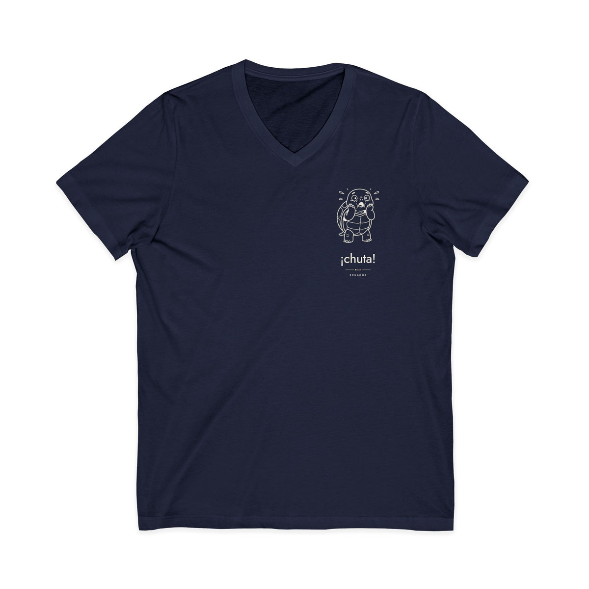 ¡chuta! | Camiseta cuello V Ecuador