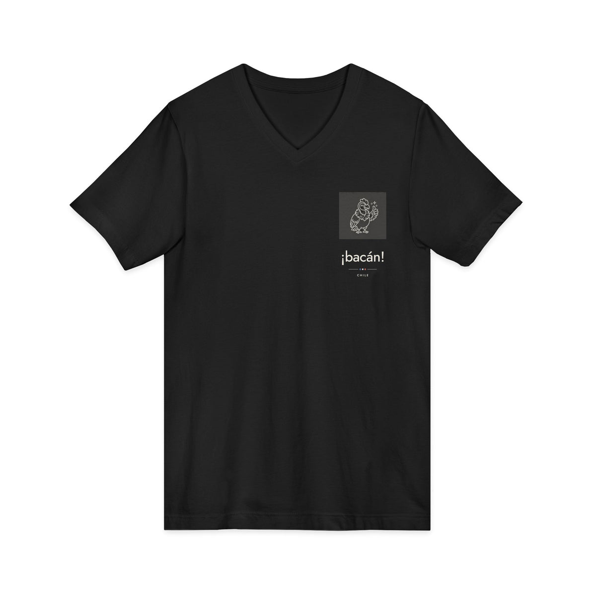 ¡bacán! | Camiseta cuello V Chile