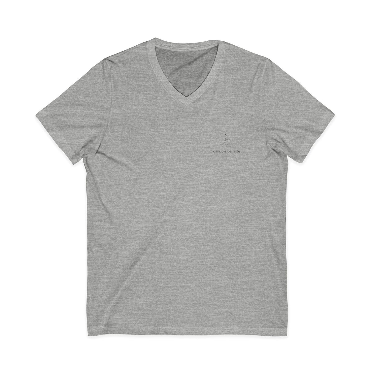 dándole pa'lante | Camiseta cuello V República Dominicana