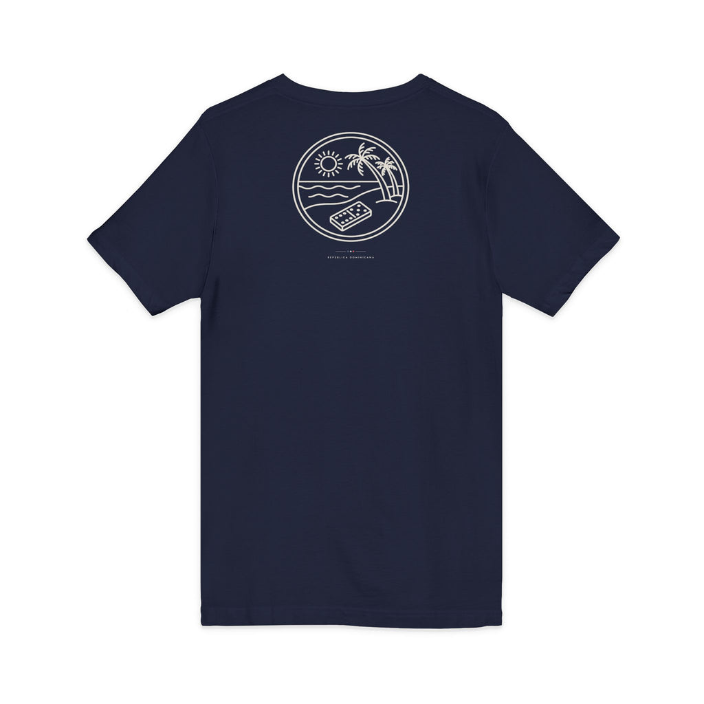 dándole pa'lante | Camiseta cuello V República Dominicana