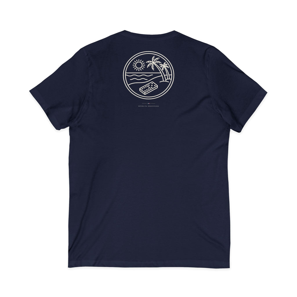 ¡qué vaina! | Camiseta cuello V República Dominicana