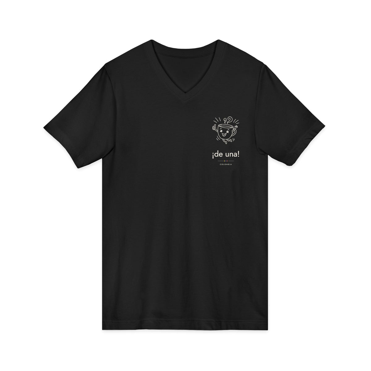 ¡de una! | Camiseta cuello V Colombia