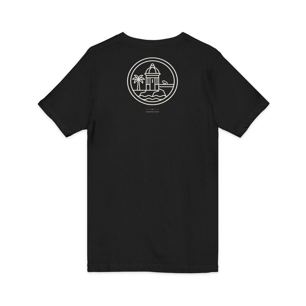 ¿qué es la que hay? | Camiseta cuello V Puerto Rico