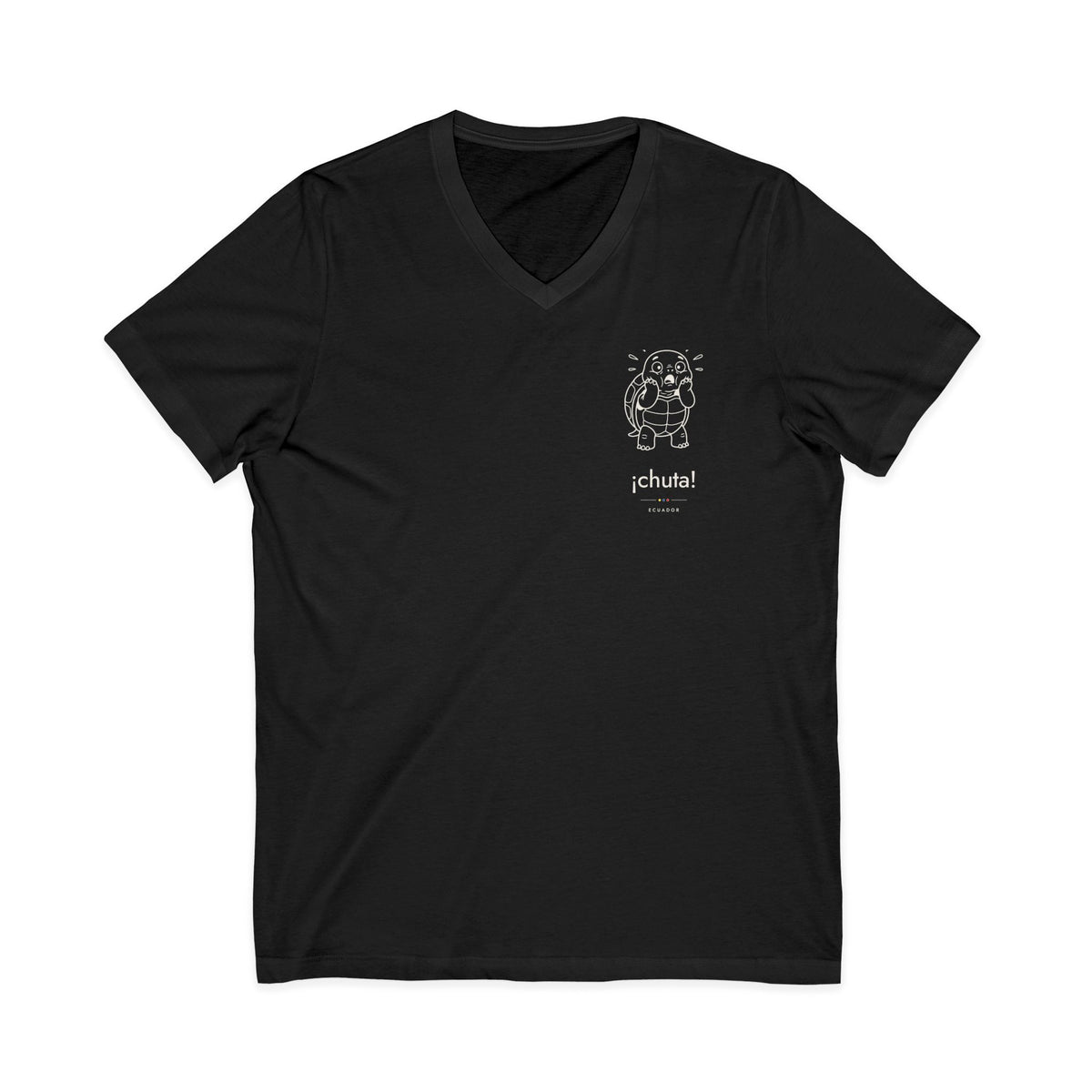 ¡chuta! | Camiseta cuello V Ecuador