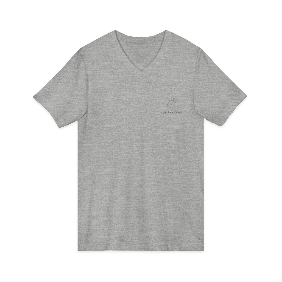 ¿qué hacés, che? | Camiseta cuello V Argentina