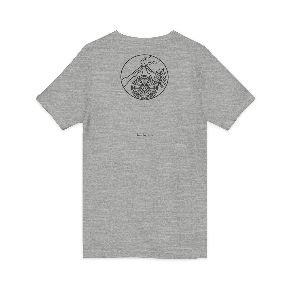 ¿tuanis o morado? | Camiseta cuello V Costa Rica