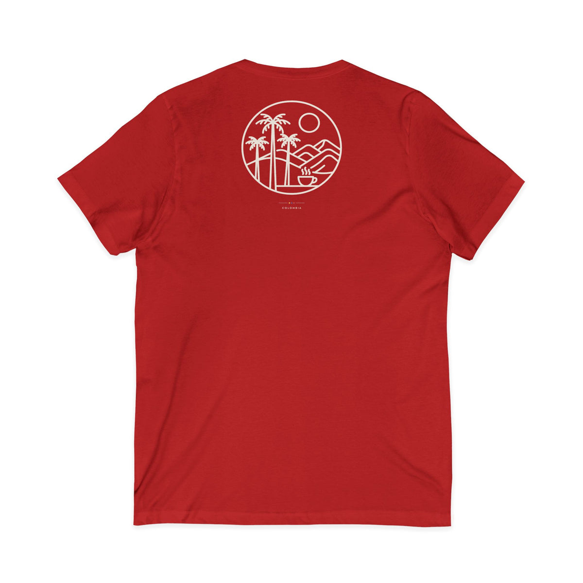 ¡ay, qué pena! | Camiseta cuello V Colombia