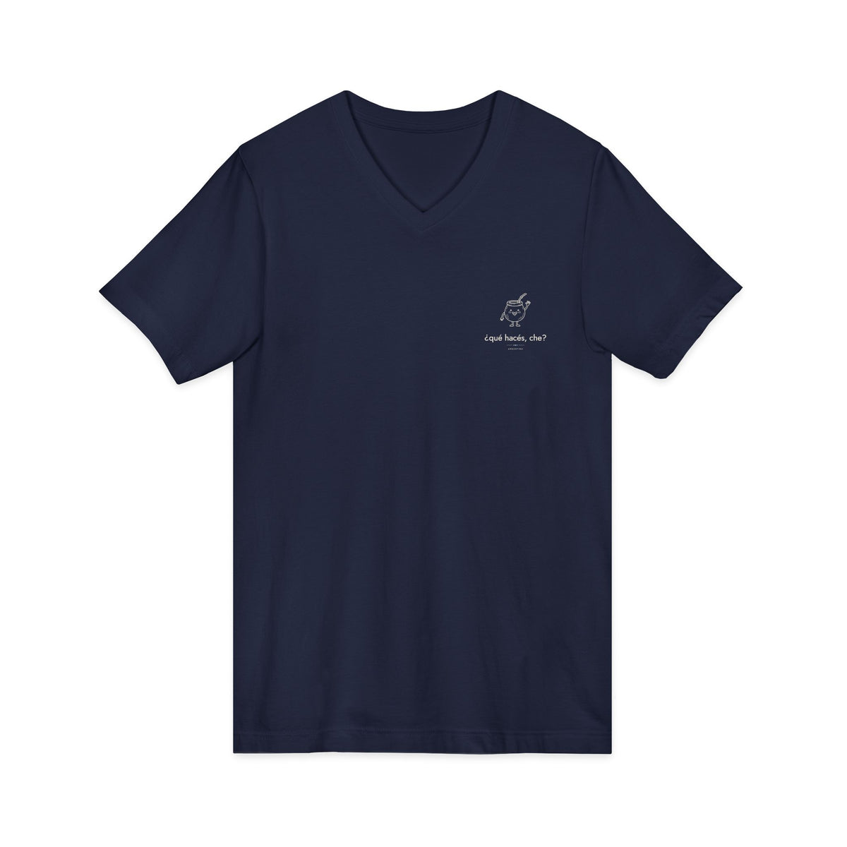 ¿qué hacés, che? | Camiseta cuello V Argentina