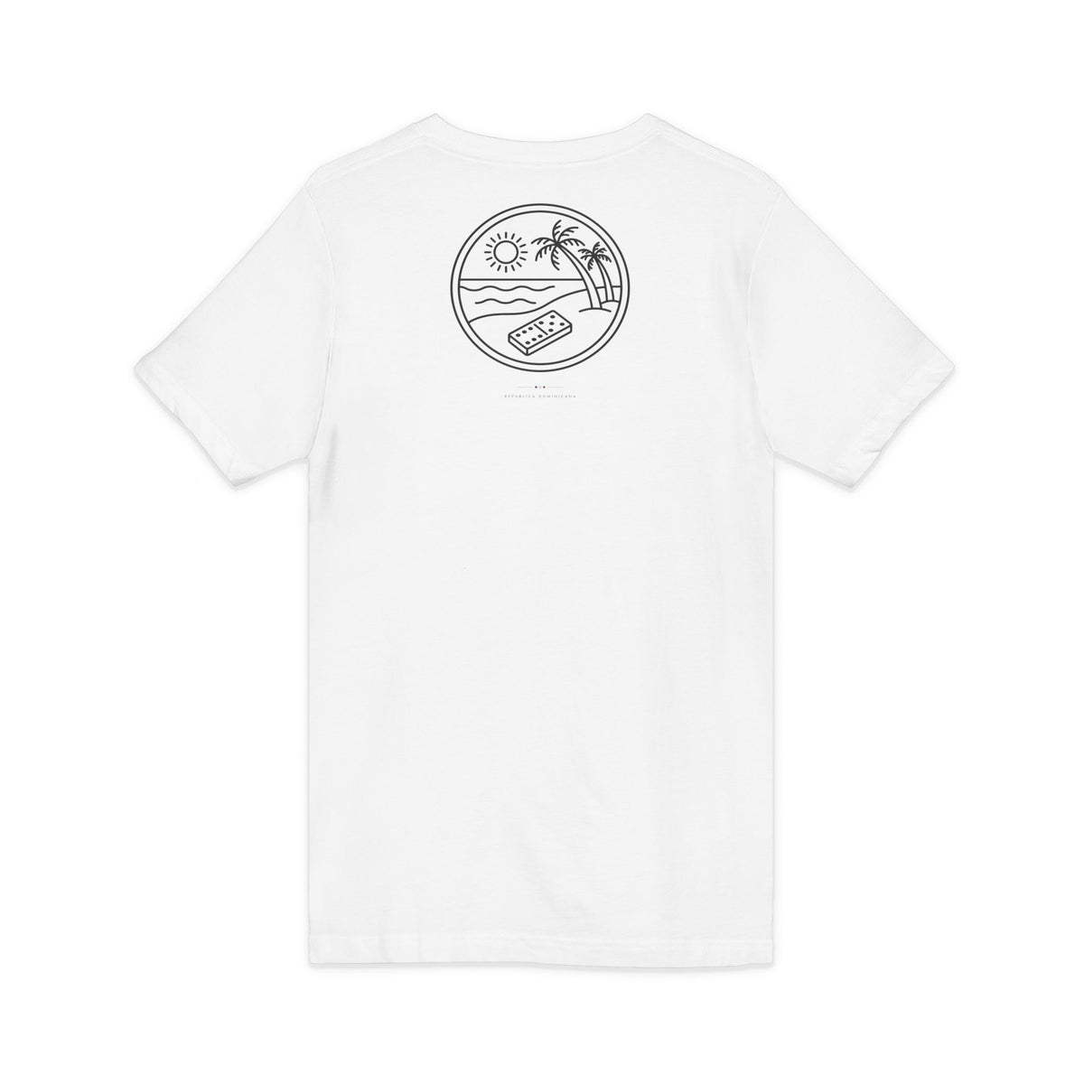 ¿qué lo que? | Camiseta cuello V República Dominicana