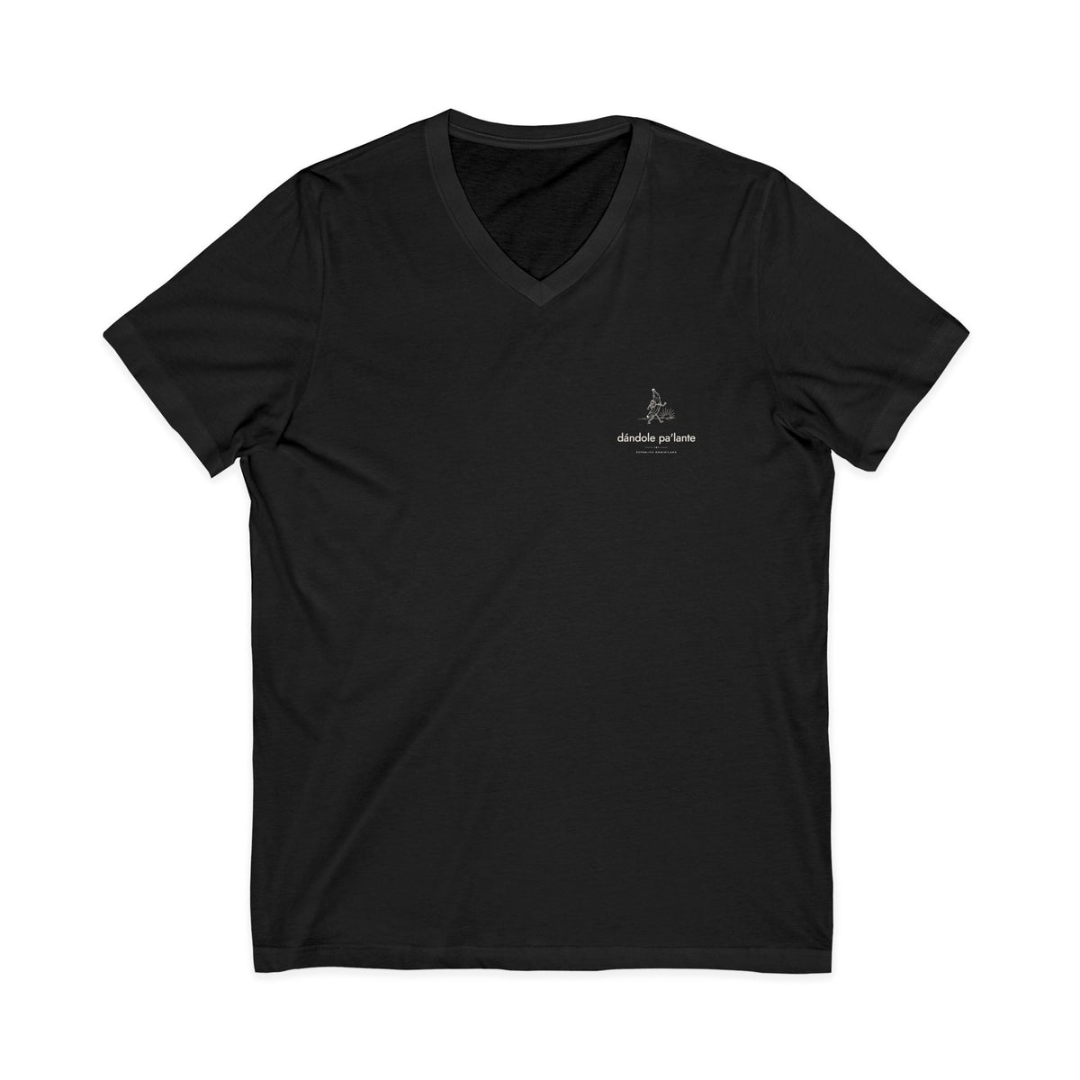 dándole pa'lante | Camiseta cuello V República Dominicana