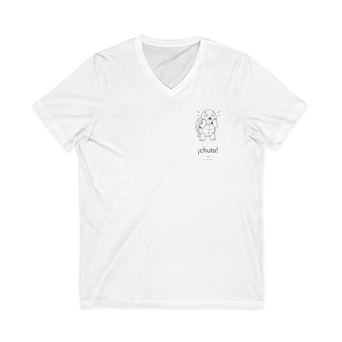 ¡chuta! | Camiseta cuello V Ecuador