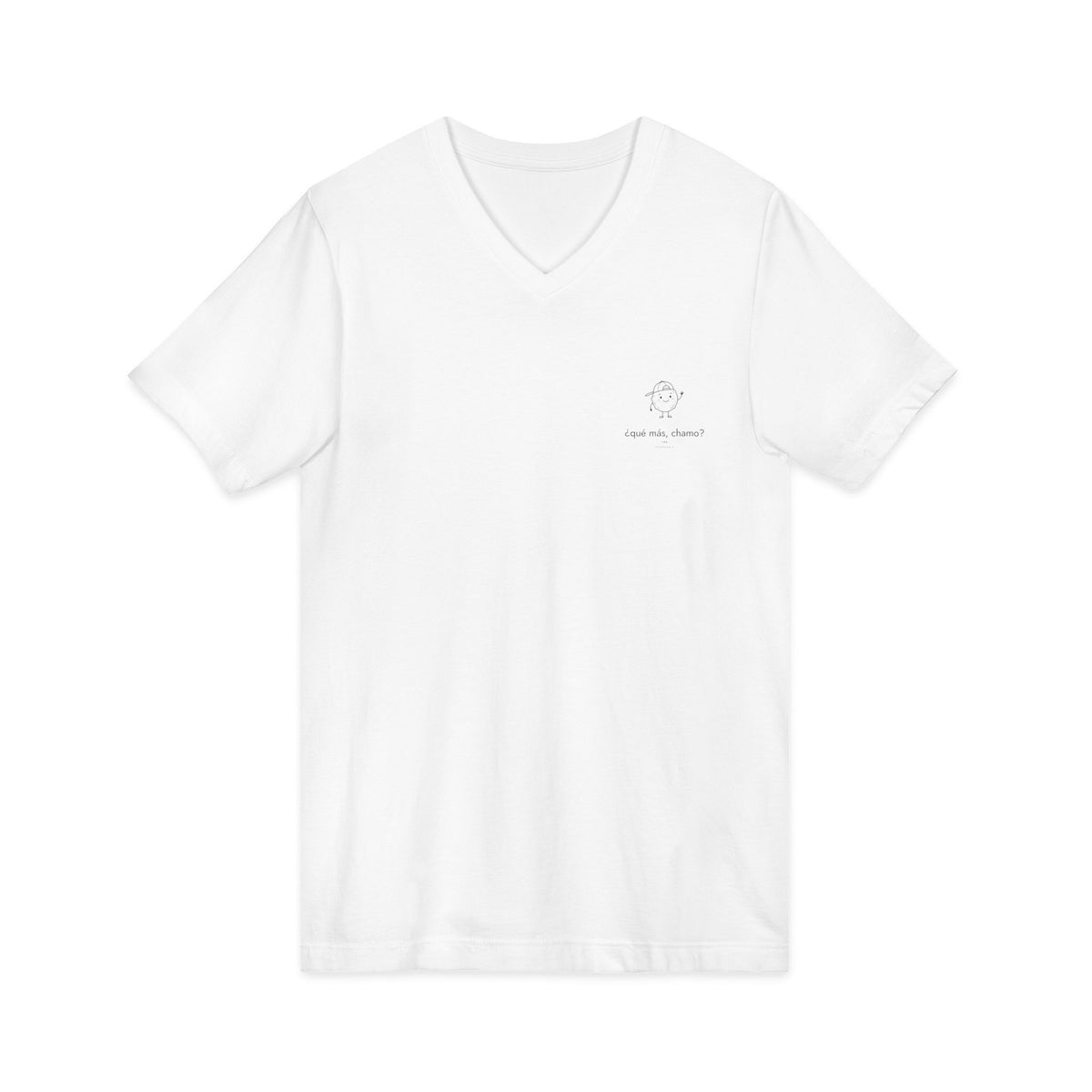 ¿qué más, chamo? | Camiseta cuello V Venezuela