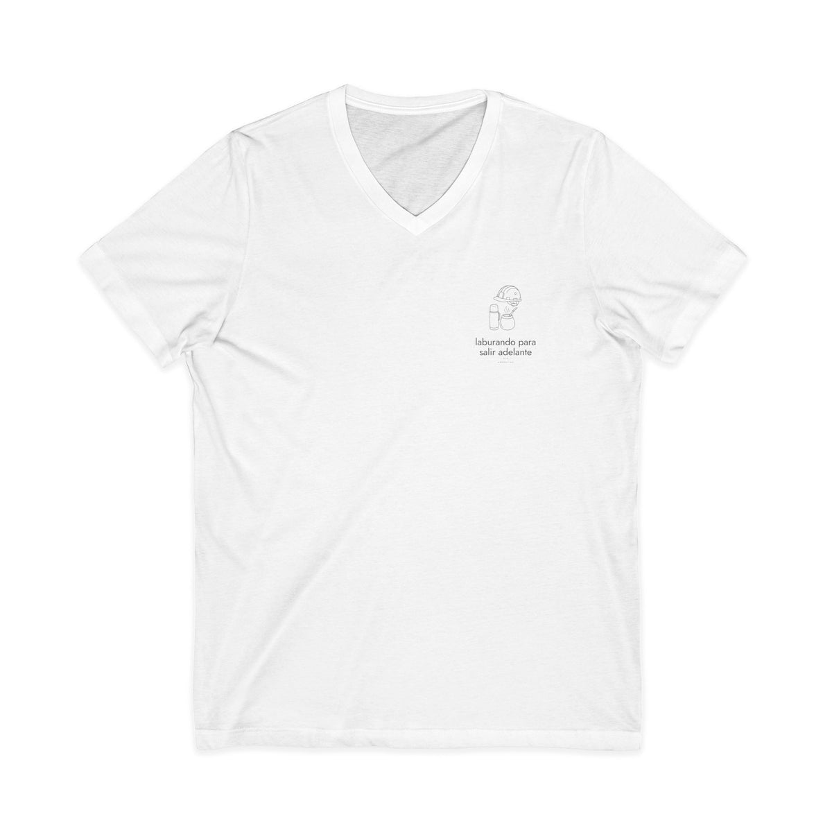 laburando para salir adelante | Camiseta cuello V Argentina
