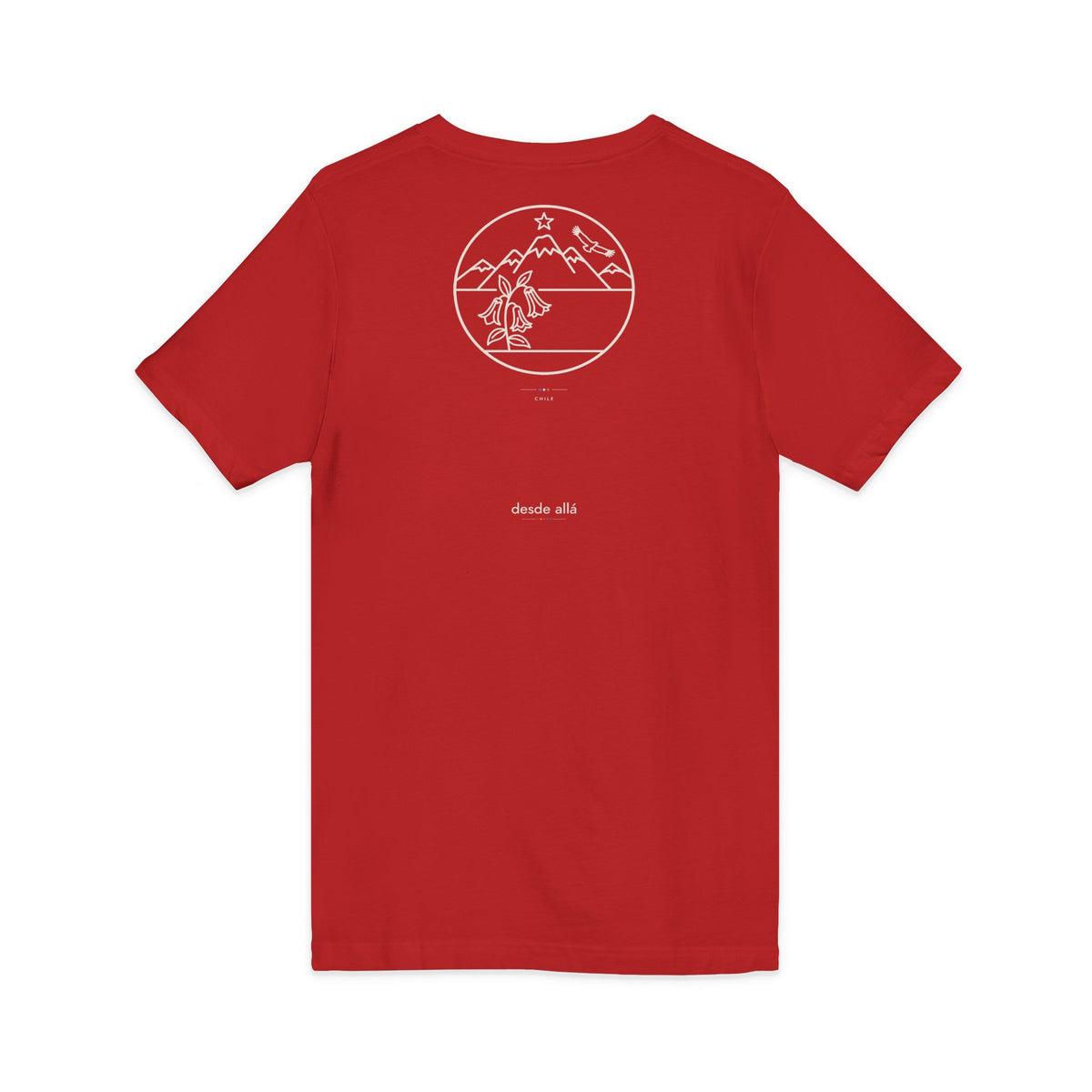 ¡pucha! | Camiseta cuello V Chile