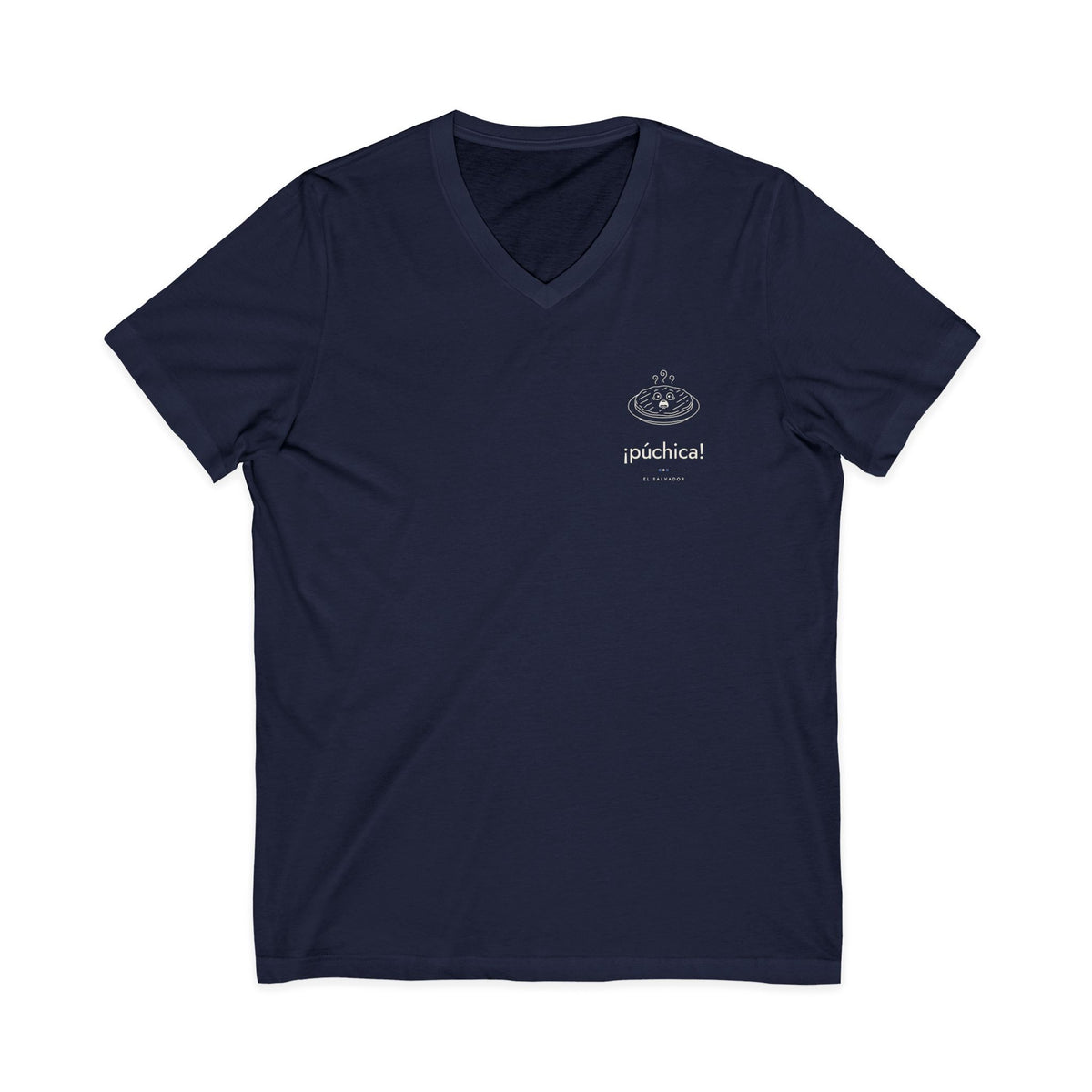 ¡púchica! | Camiseta cuello V El Salvador
