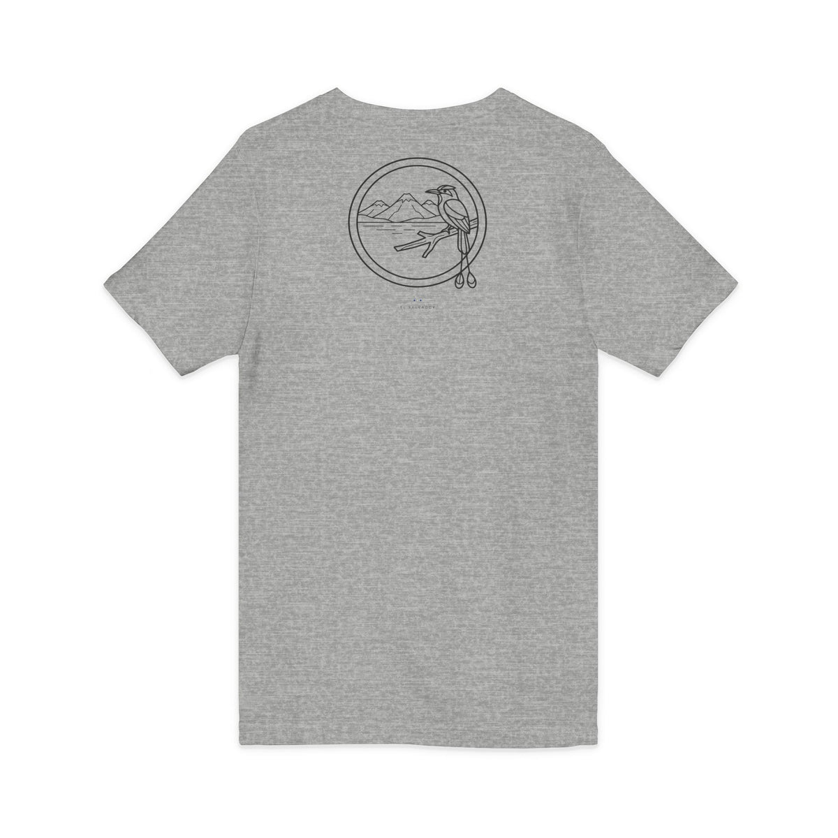 va pues | Camiseta cuello V El Salvador