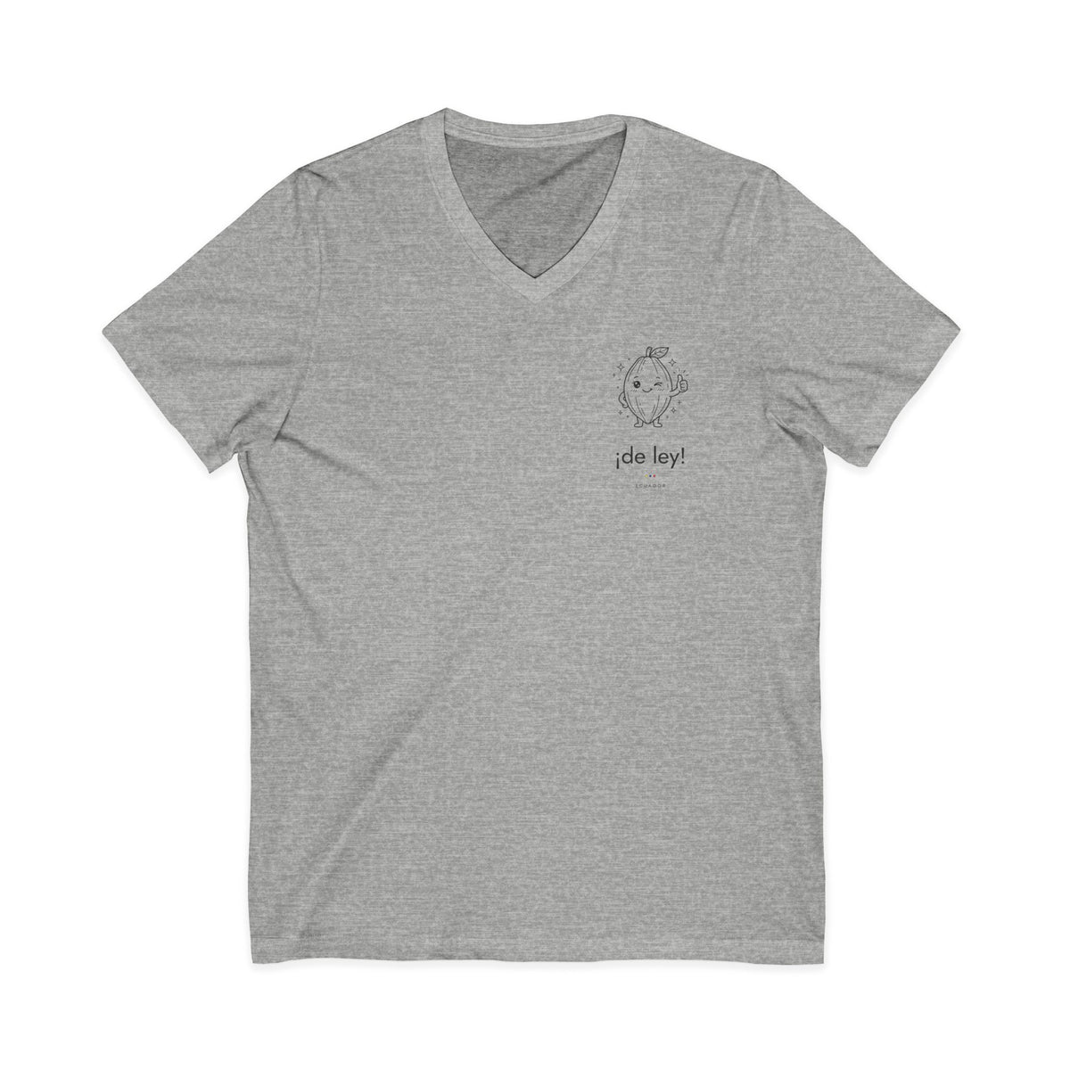 ¡de ley! | Camiseta cuello V Ecuador