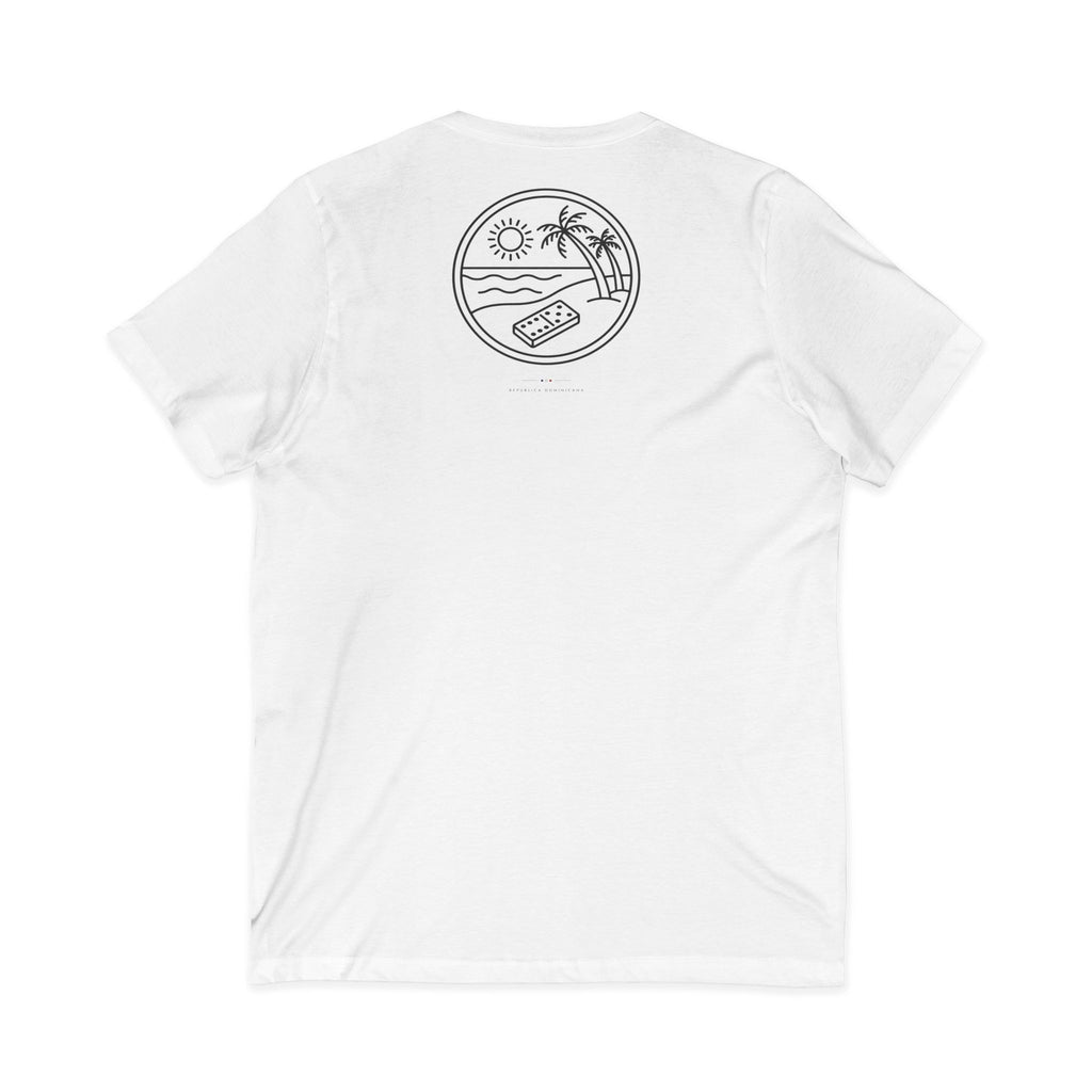 ¿qué lo que? | Camiseta cuello V República Dominicana