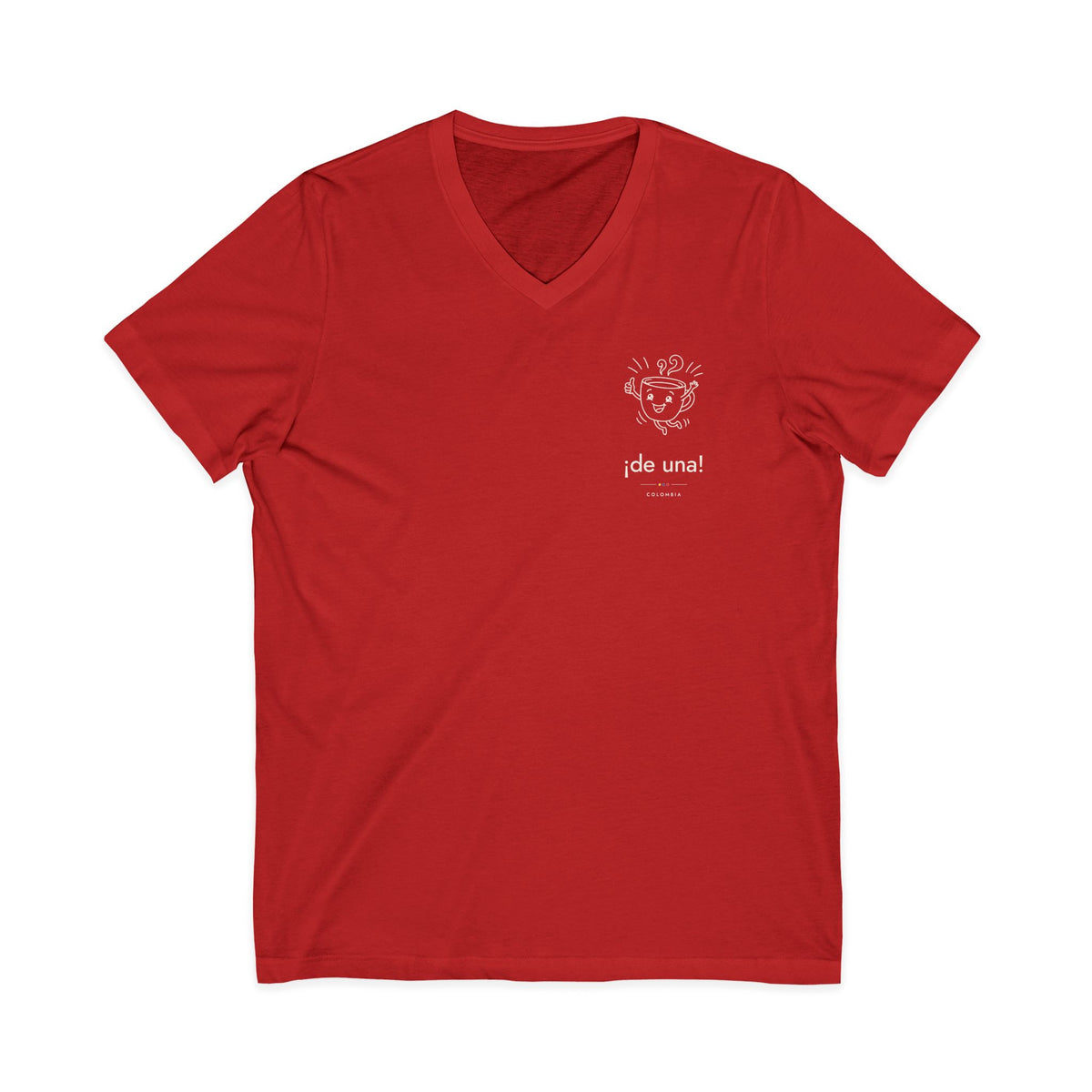 ¡de una! | Camiseta cuello V Colombia