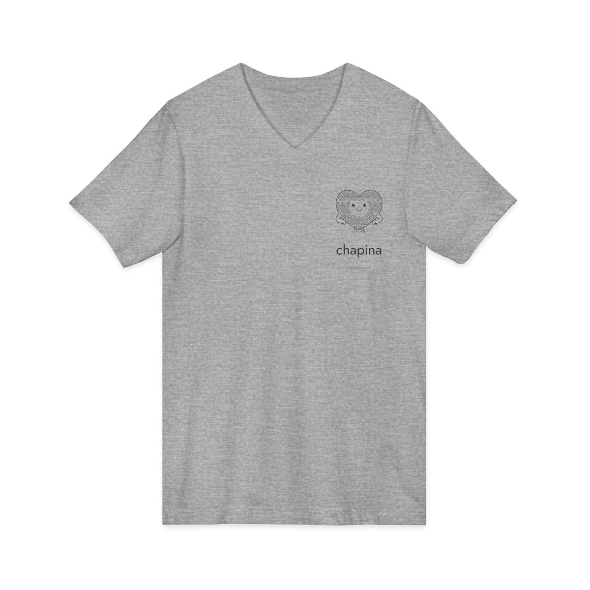 chapina | Camiseta cuello V Guatemala