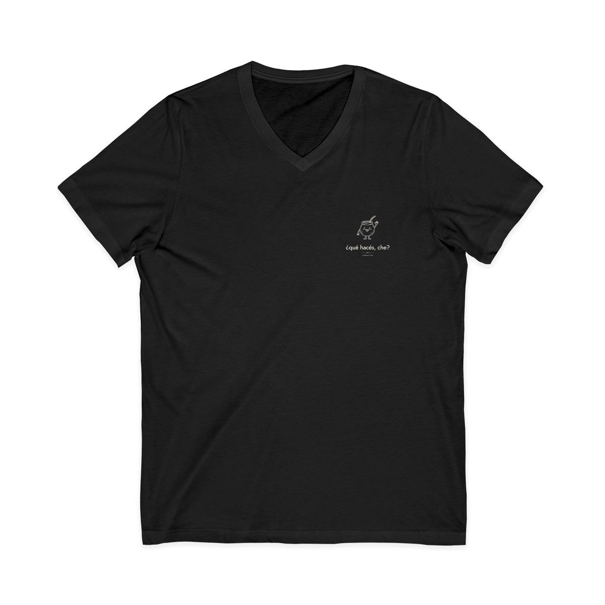 ¿qué hacés, che? | Camiseta cuello V Argentina