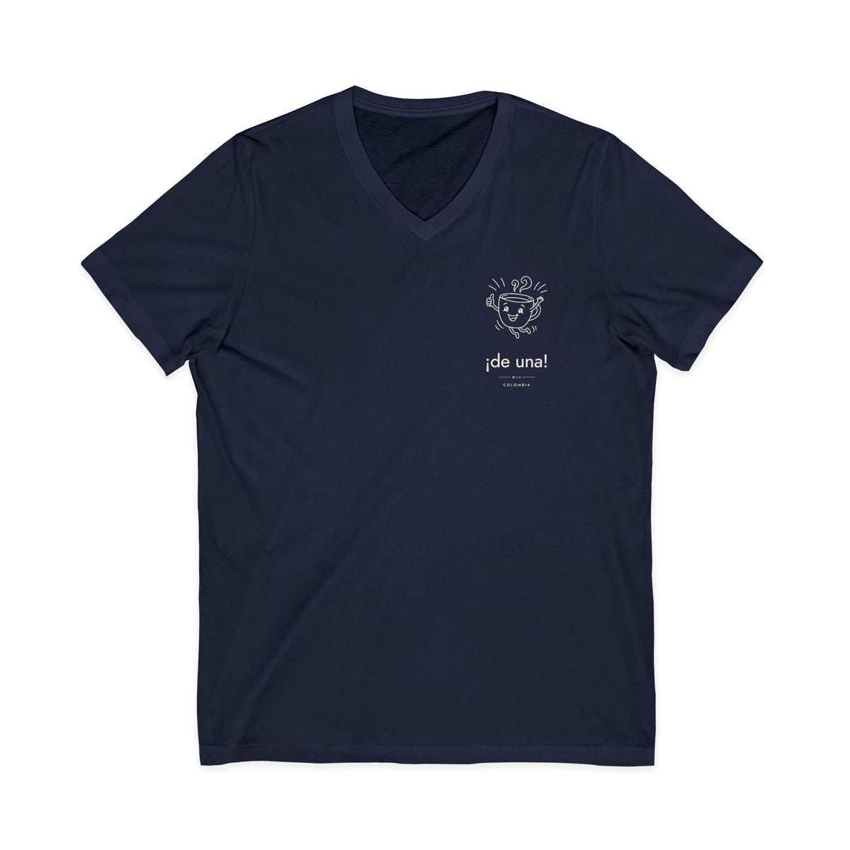 ¡de una! | Camiseta cuello V Colombia