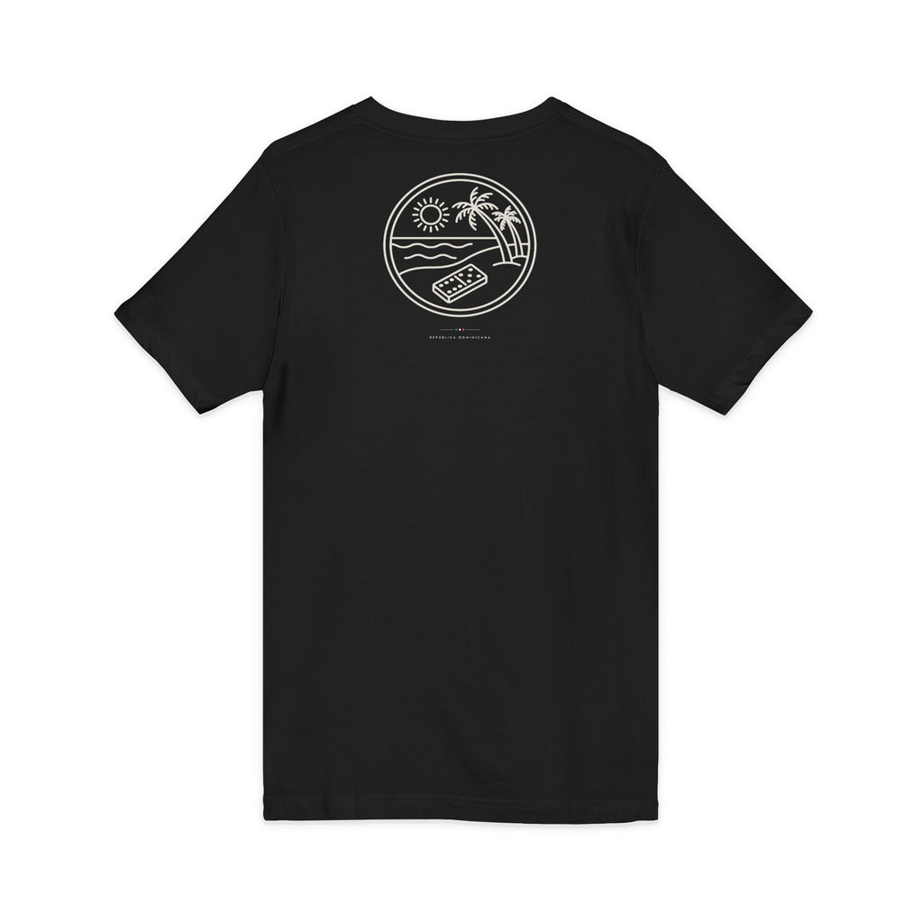 dándole pa'lante | Camiseta cuello V República Dominicana