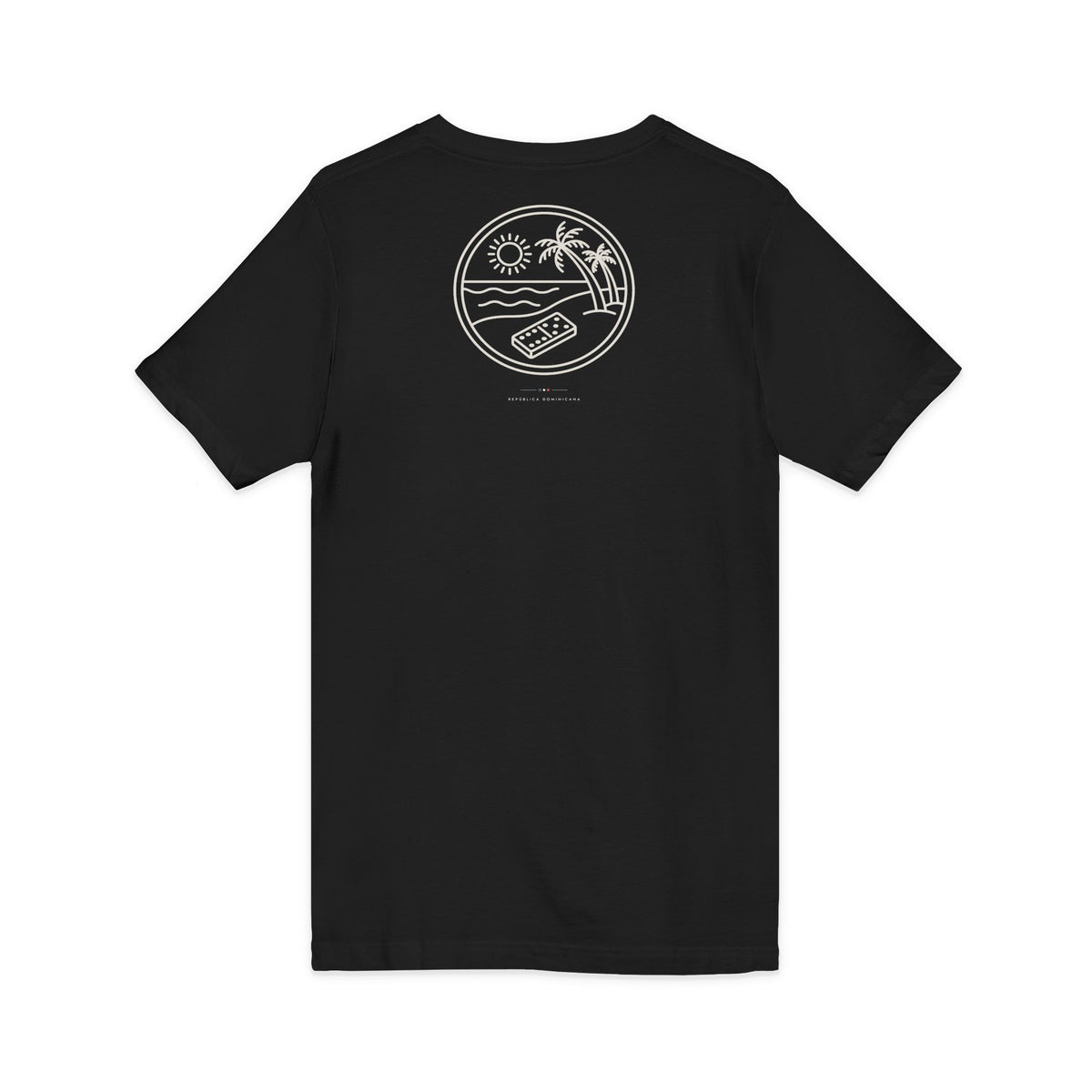 dándole pa'lante | Camiseta cuello V República Dominicana