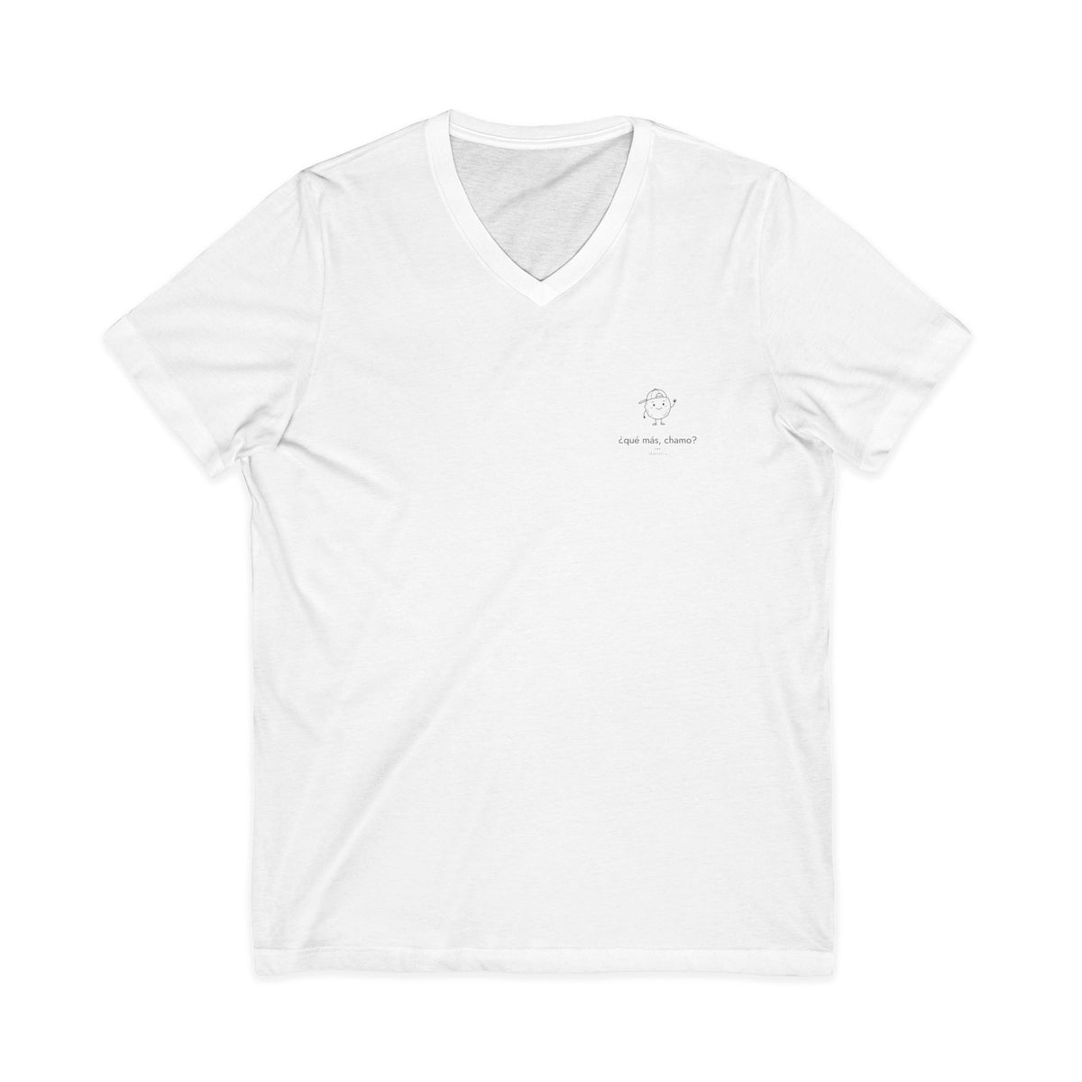 ¿qué más, chamo? | Camiseta cuello V Venezuela
